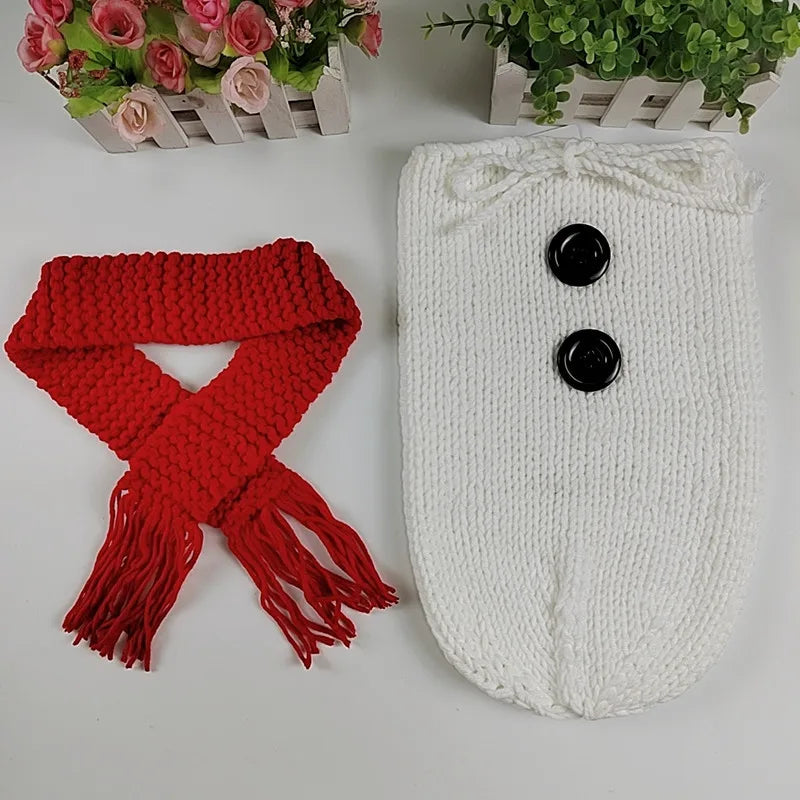 KMK - Christmas Knit Swaddle Sets