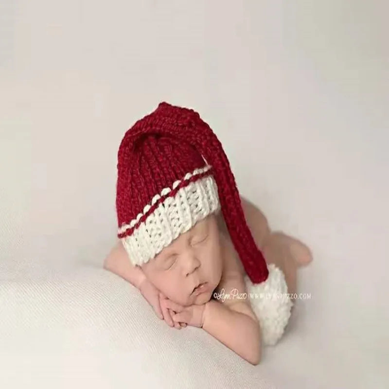 KMK - Christmas Knitted Newborn Hat