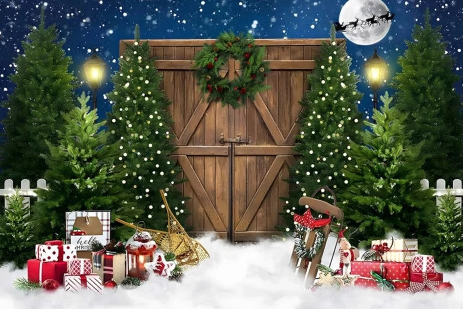 KMK - Christmas Night backdrop