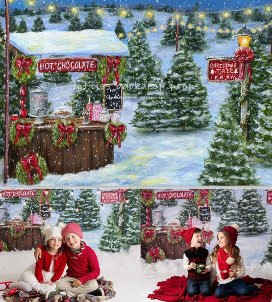 KMK - Christmas hot choc Backdrop