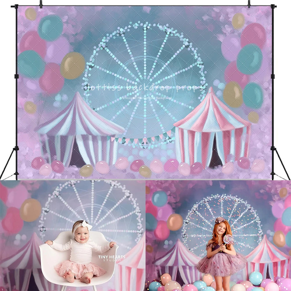 KMK - Circus Funfair Backdrop