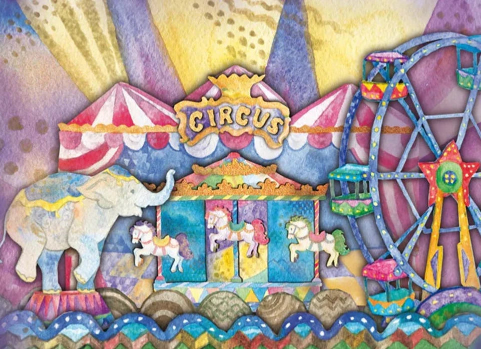 KMK - Circus Night Backdrop