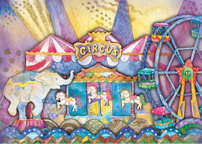 KMK - Circus Night Backdrop