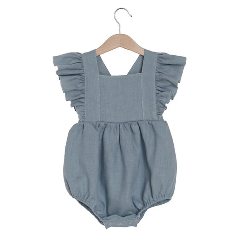 KMK - Cotton Ruffles rompers