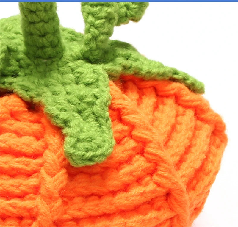 KMK - Crochet Pumpkin Hat