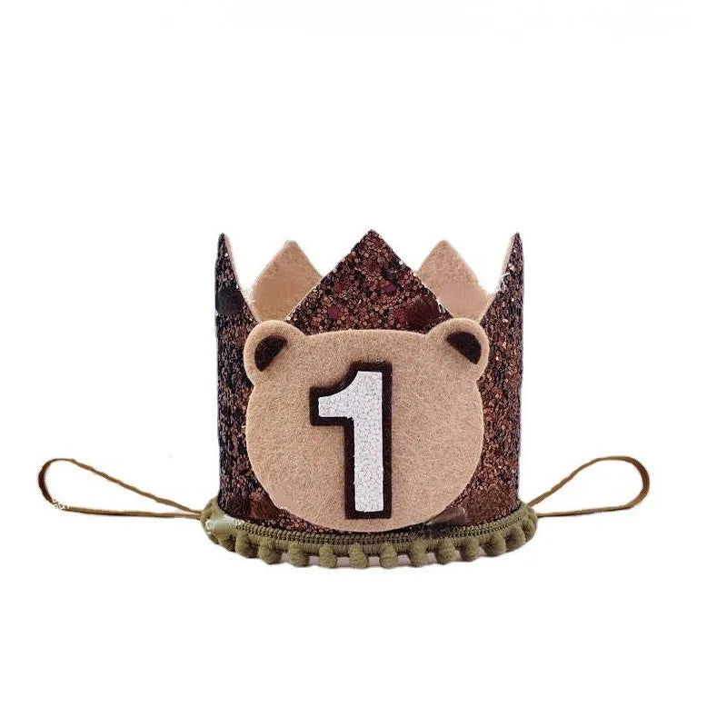 KMK - Crown Animal Birthday Hat