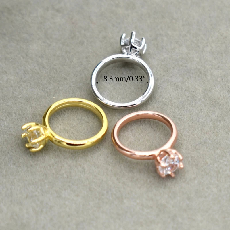 KMK - Crystal Baby Rings Photo Props