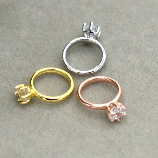 KMK - Crystal Baby Rings Photo Props