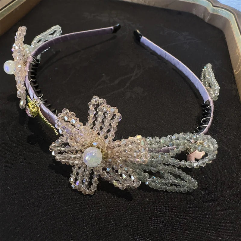 KMK - Crystal Rhinestone Wrapped Headband