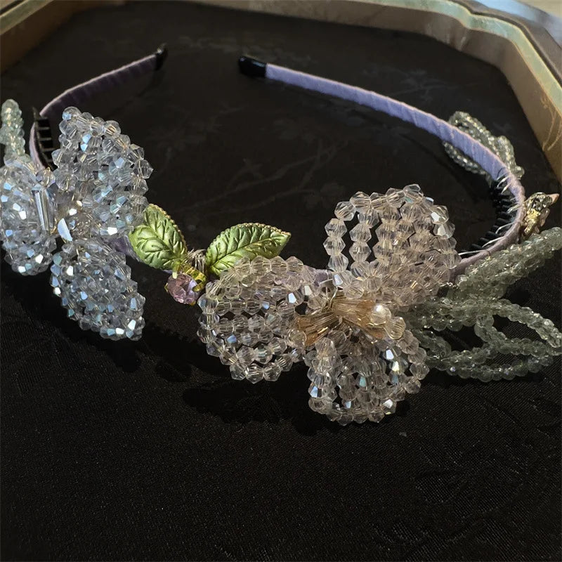 KMK - Crystal Rhinestone Wrapped Headband