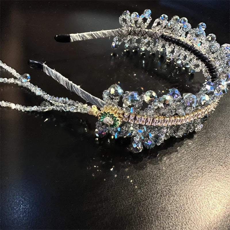 KMK - Crystal Tassel Headband