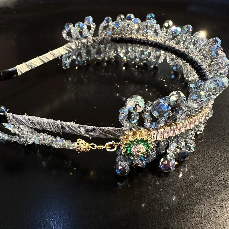 KMK - Crystal Tassel Headband