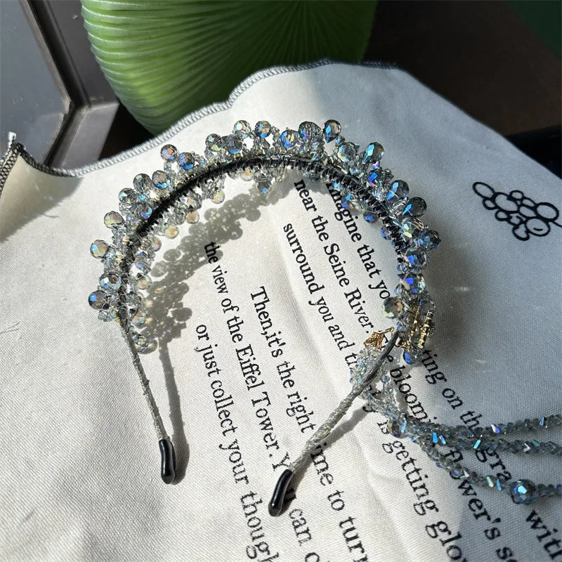 KMK - Crystal Tassel Headband