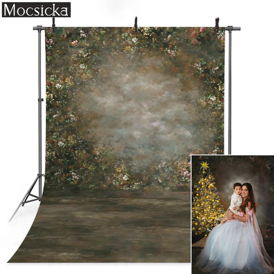 KMK - Dark Garden watercolour backdrop