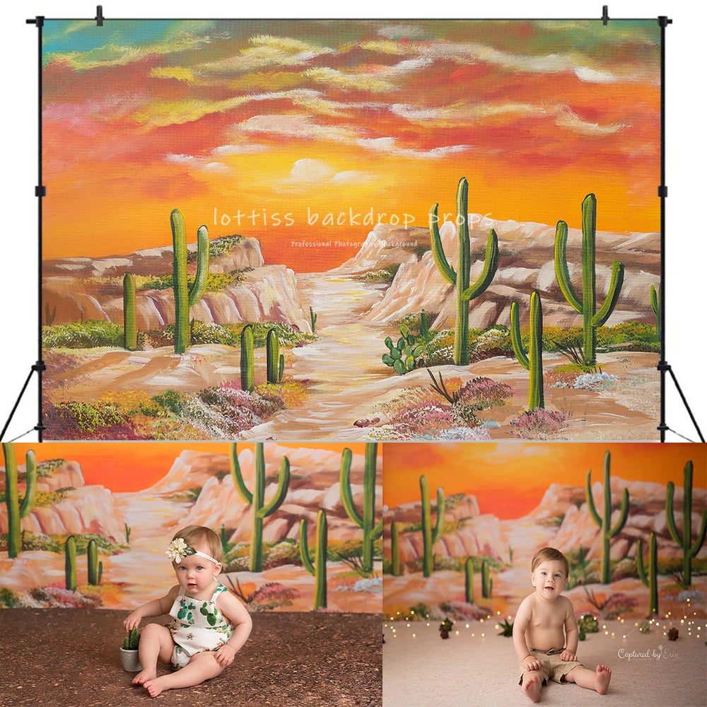 KMK - Desert Sunset Backdrop