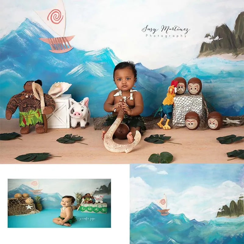 KMK - Disney Moana Backdrop