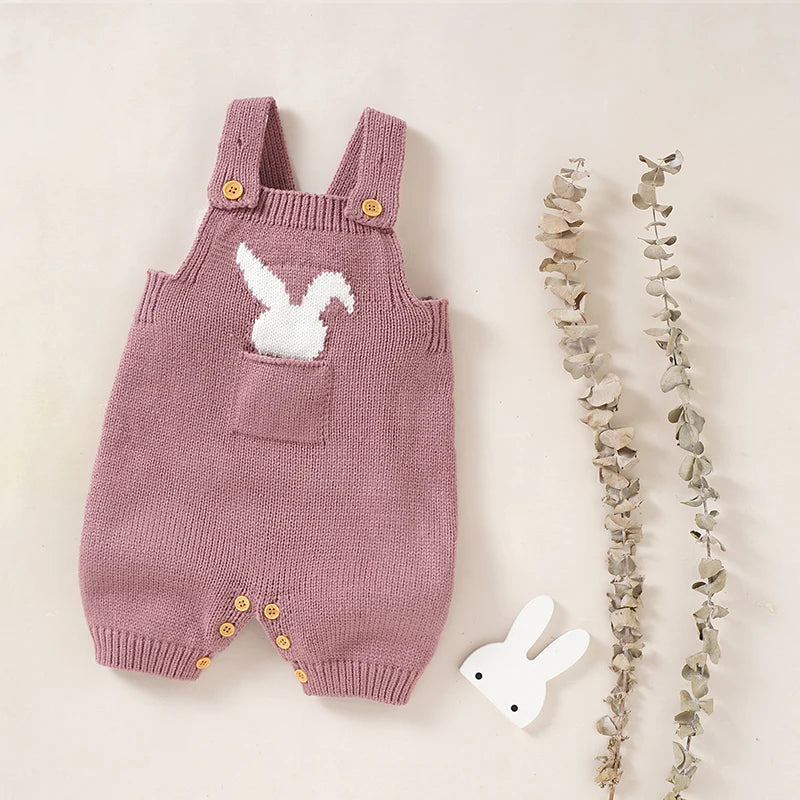 KMK - Easter Bunny Knitted Romper