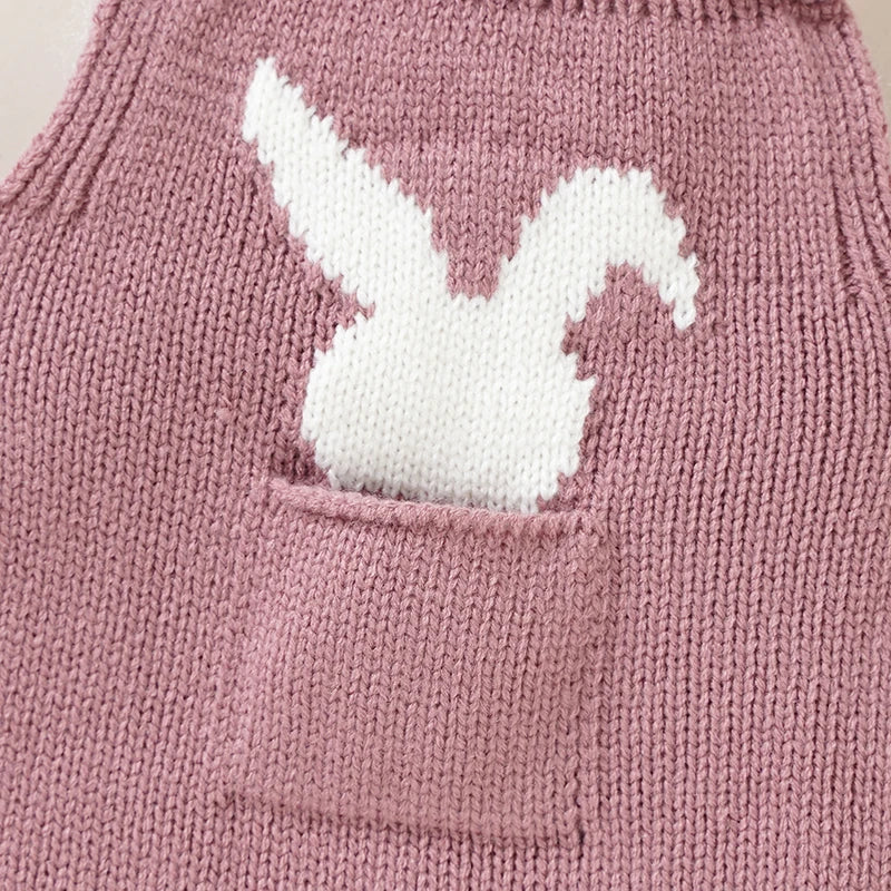 KMK - Easter Bunny Knitted Romper