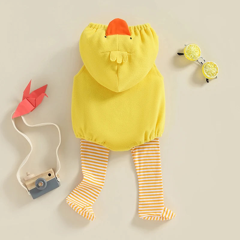 KMK - Easter Chick Romper Set