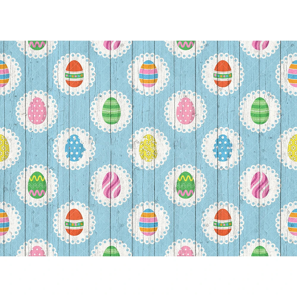 KMK - Easter Eggs Backdrop