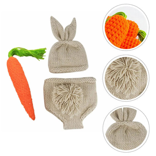 KMK - Easter Knitted 3 Piece Outfit Set