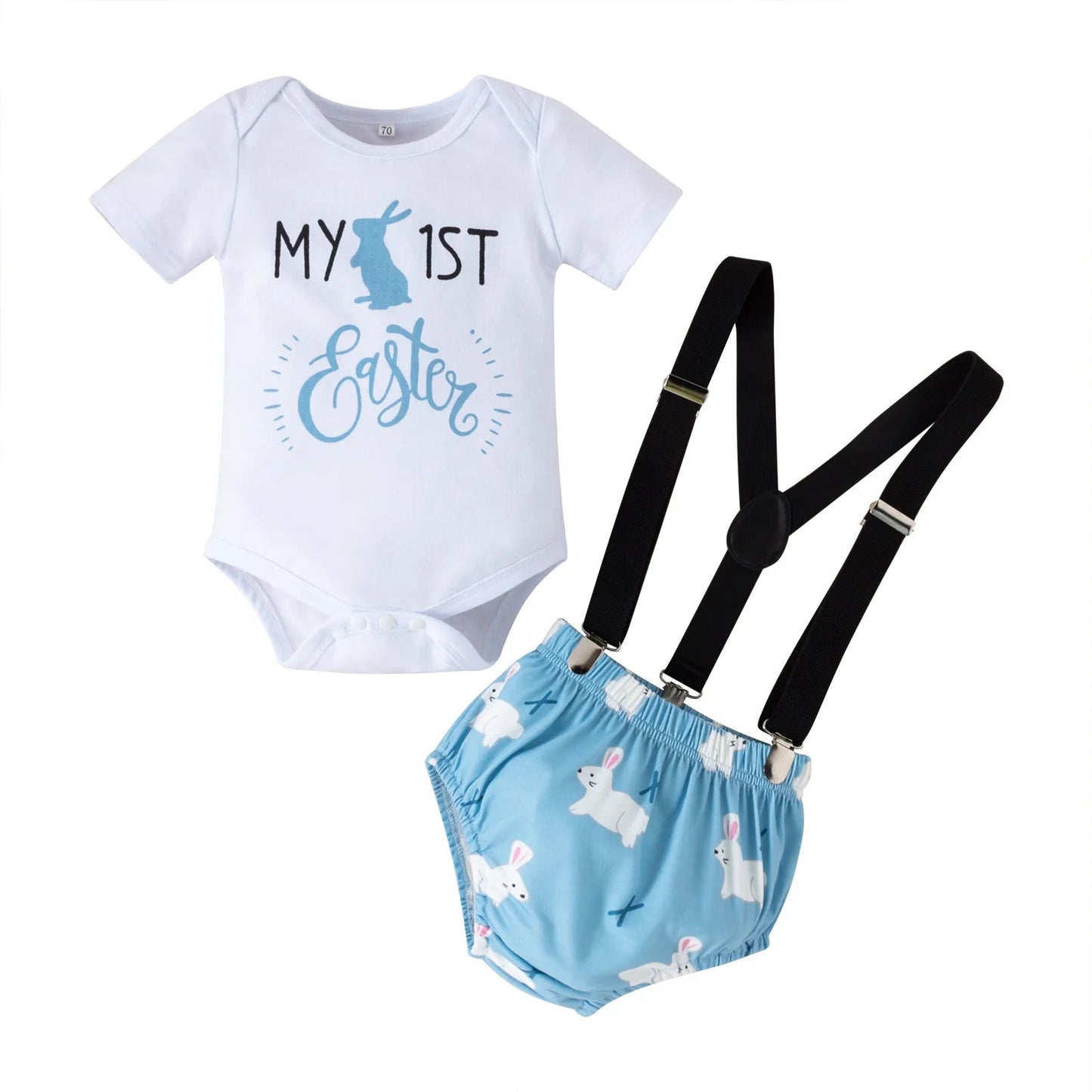 KMK - Easter "My First Easter" Romper Set