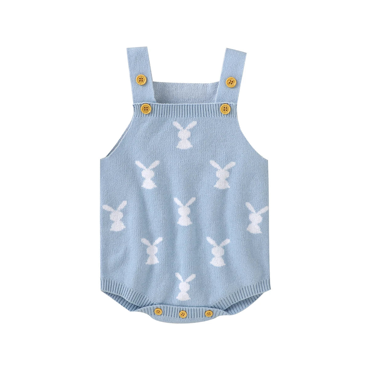 KMK - Easter Rabbit Sleeveless Knitted Romper