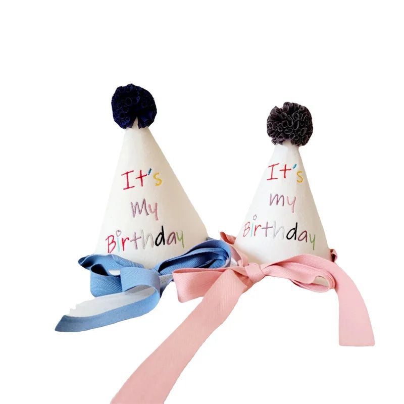 KMK - Fabric Birthday Hat