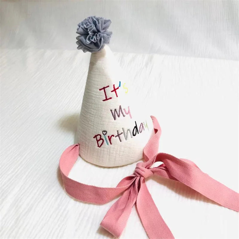 KMK - Fabric Birthday Hat