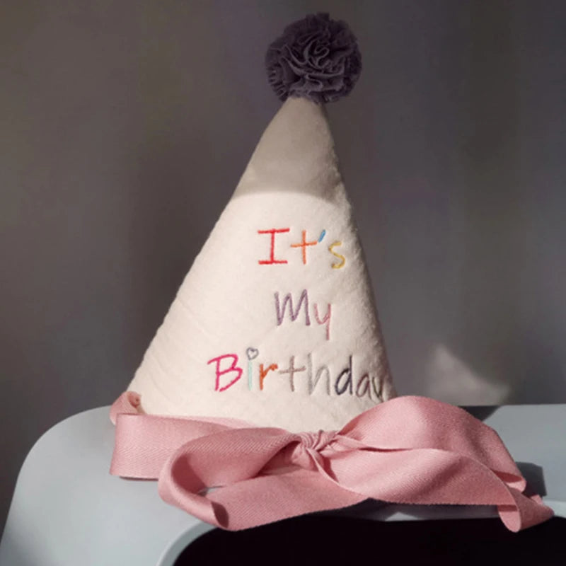 KMK - Fabric Birthday Hat