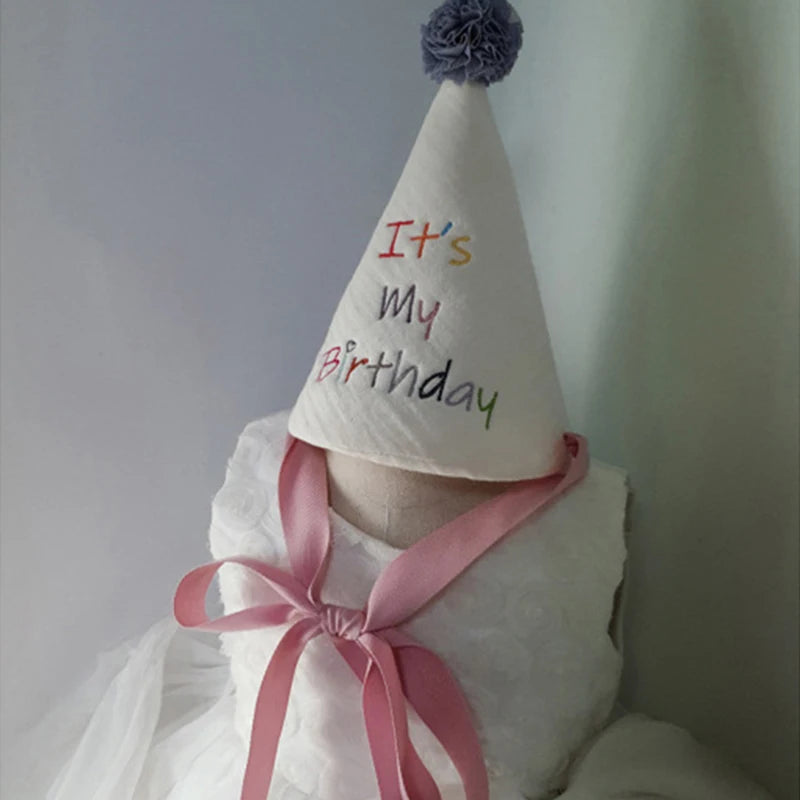 KMK - Fabric Birthday Hat