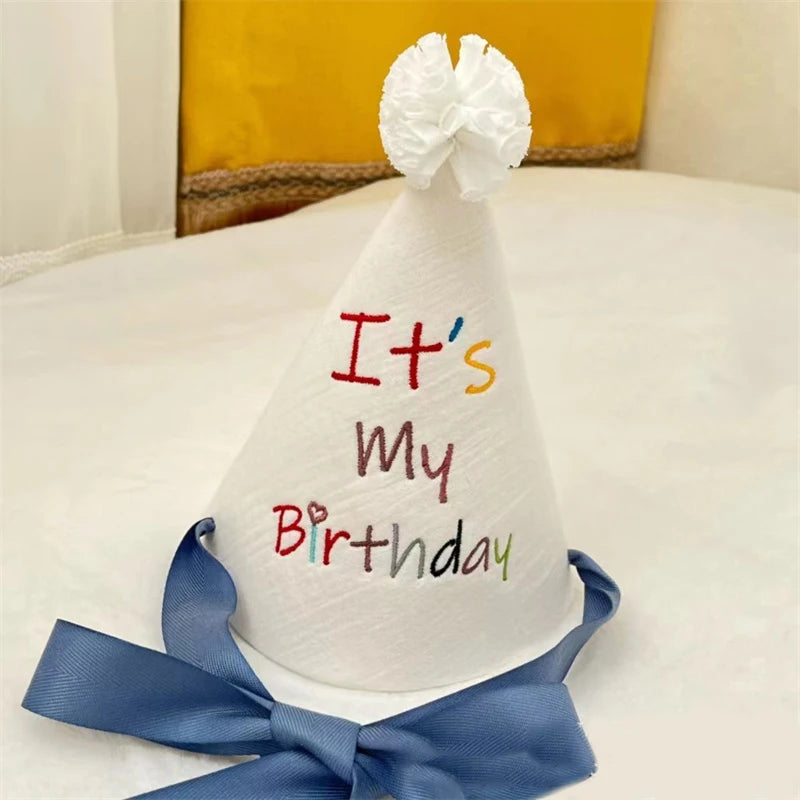 KMK - Fabric Birthday Hat