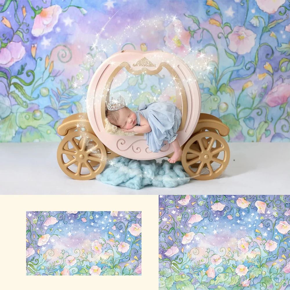 KMK - Fairy Garden watercolour backdrop