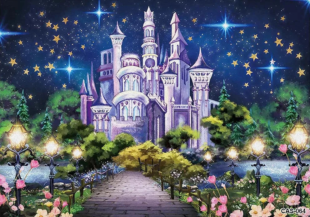 KMK - Fantasy Castle Backdrop