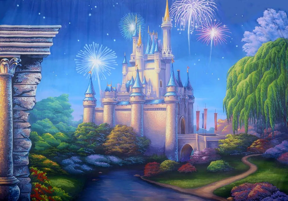 KMK - Fantasy Castle Backdrop