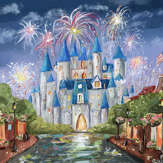 KMK - Fantasy Castle Backdrop