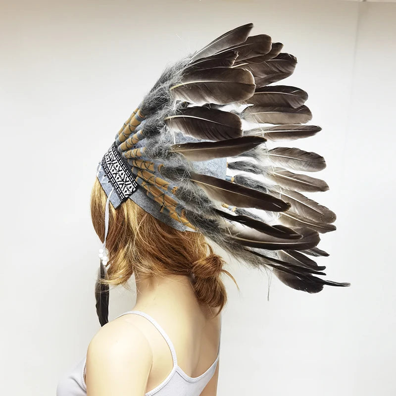 KMK - Feather Indian Headdress