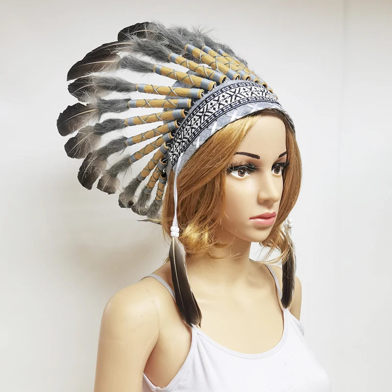 KMK - Feather Indian Headdress