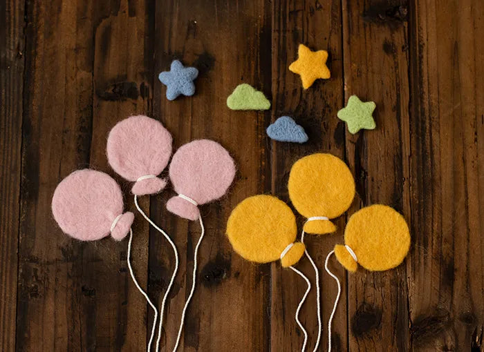 KMK - Felt photo Props - Assorted Designs