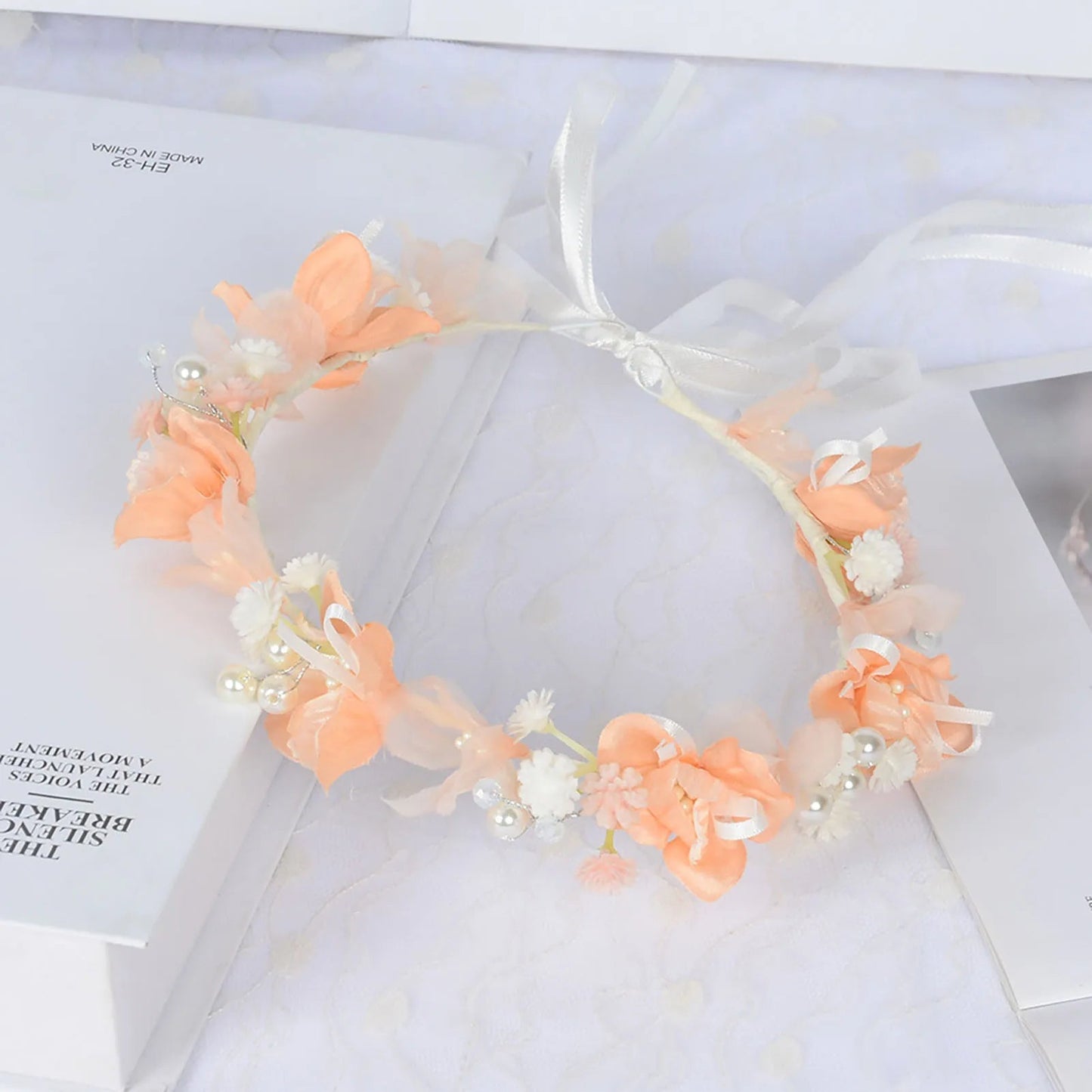 KMK - Floral Crystal Headband