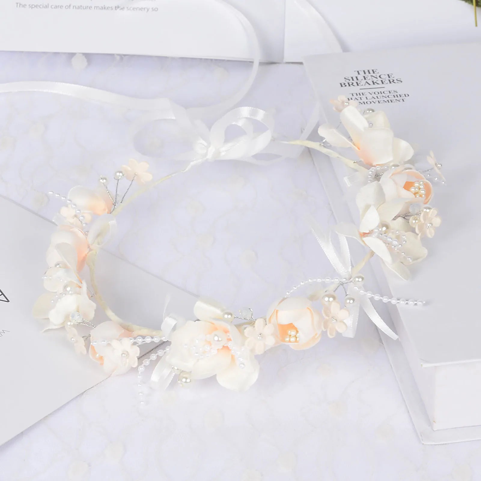 KMK - Floral Crystal Headband