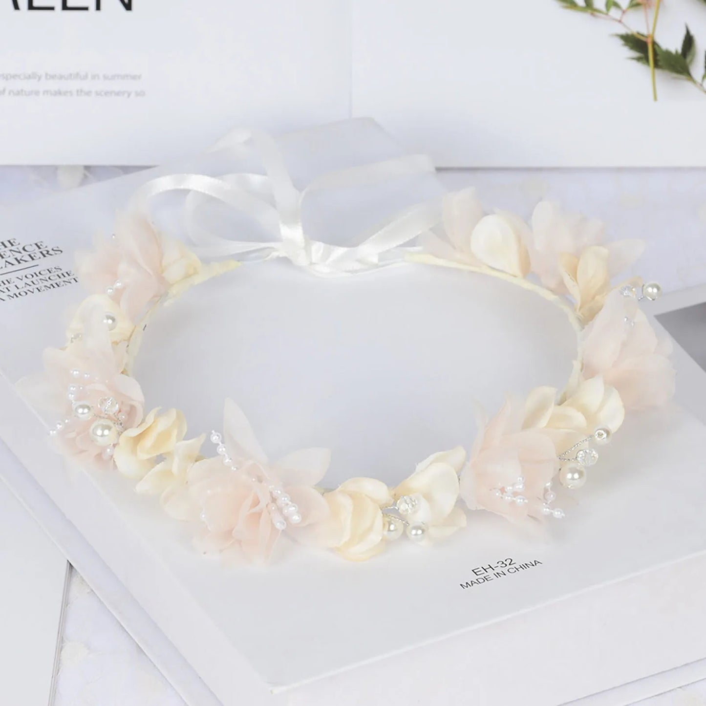 KMK - Floral Crystal Headband