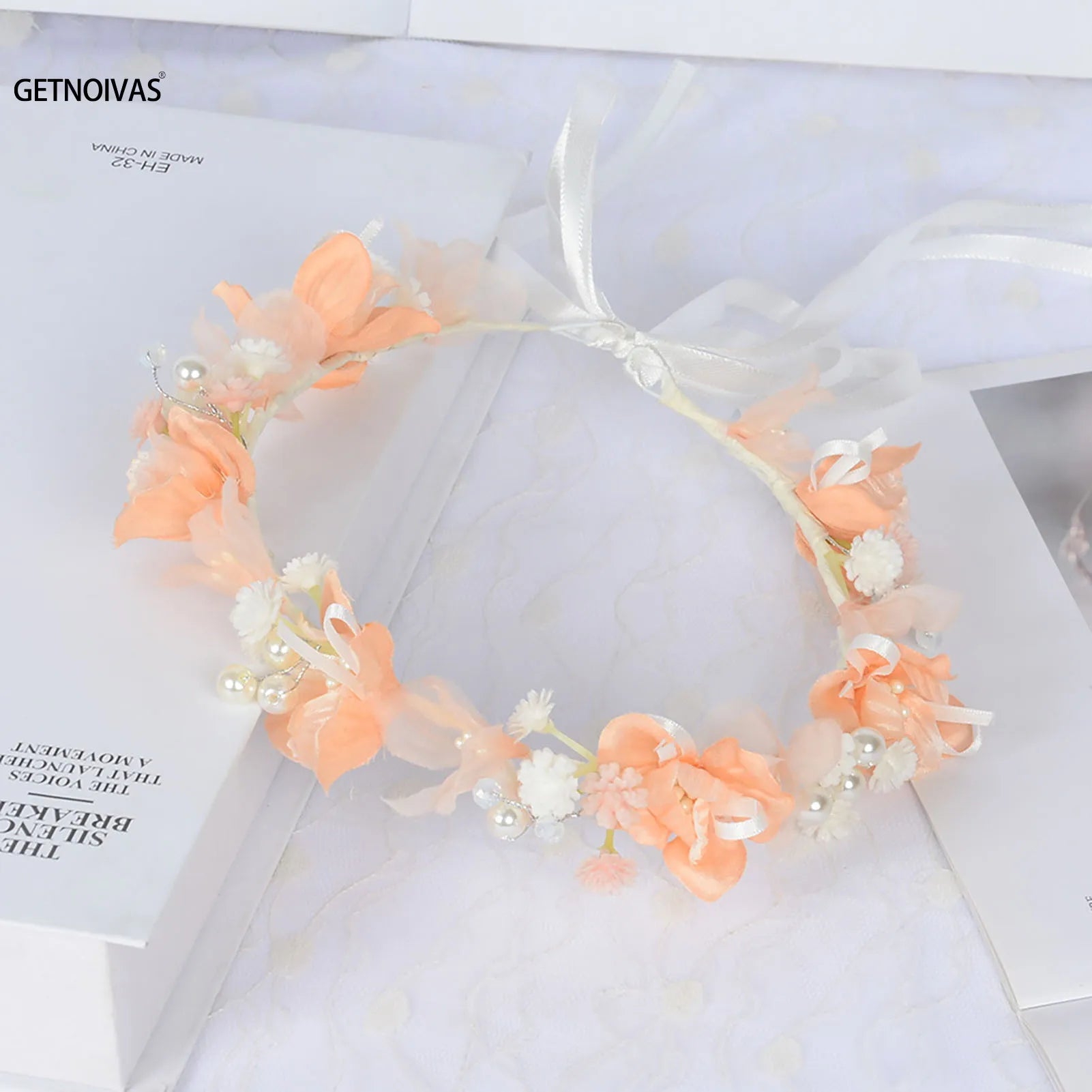 KMK - Floral Crystal Headband