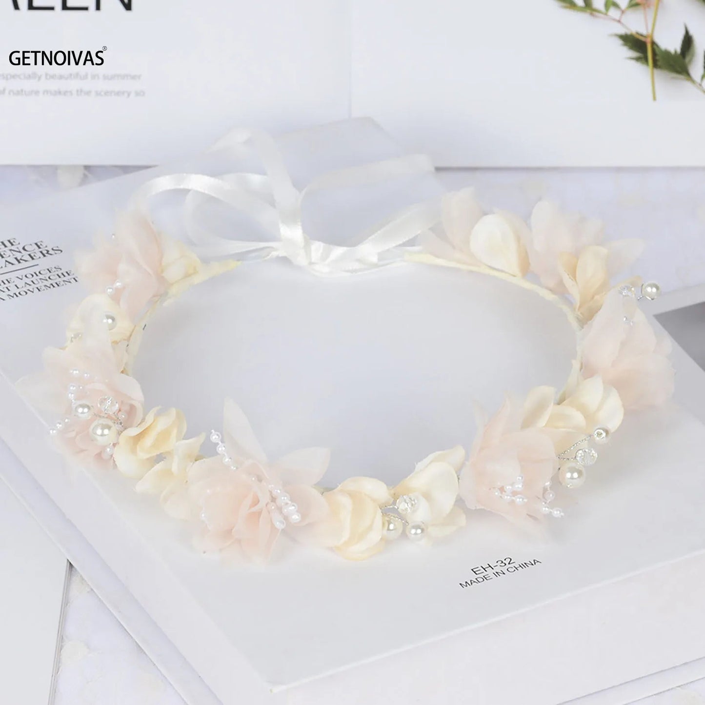 KMK - Floral Crystal Headband