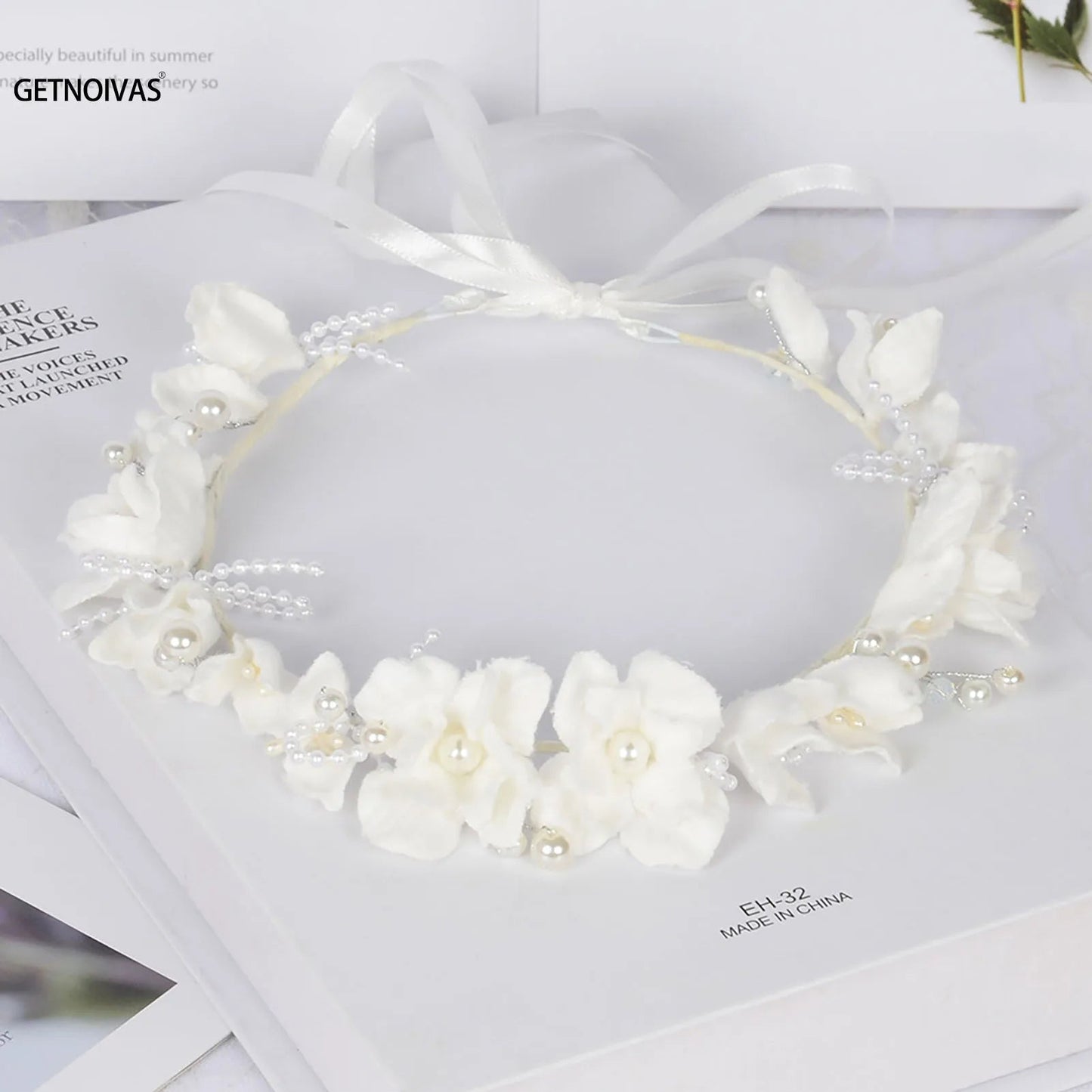 KMK - Floral Crystal Headband