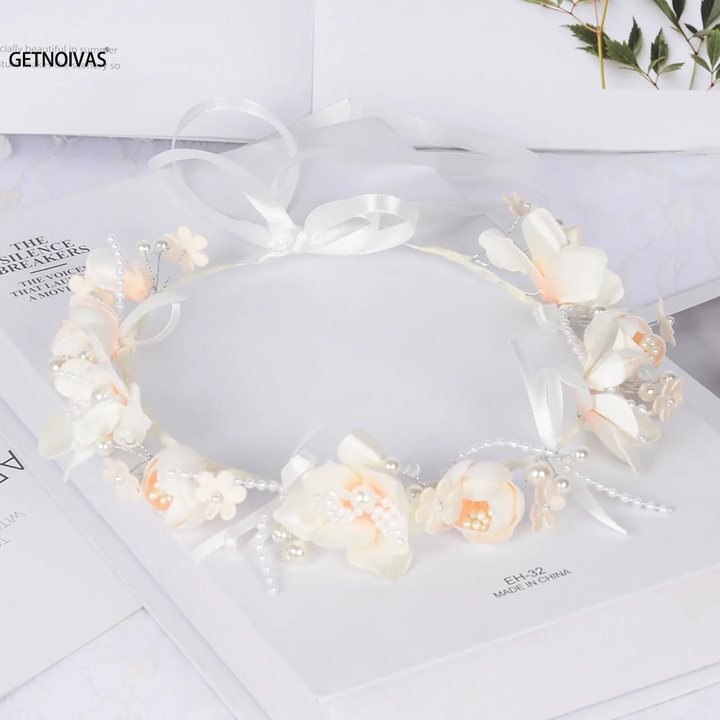 KMK - Floral Crystal Headband