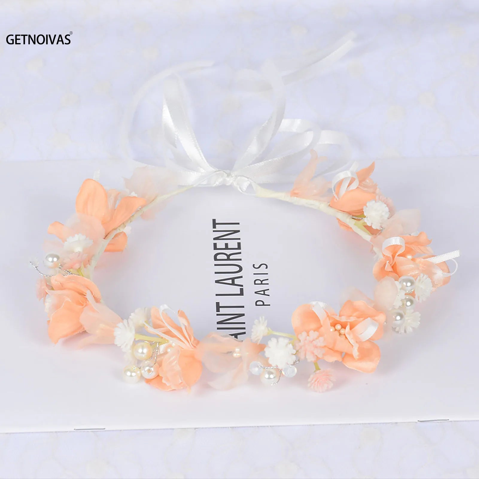 KMK - Floral Crystal Headband