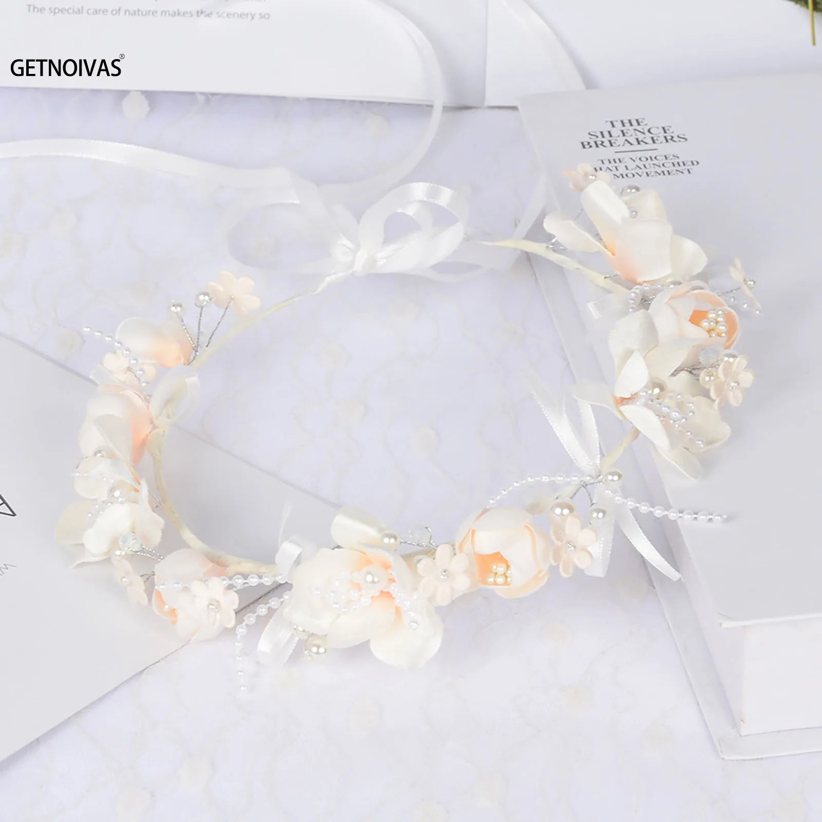 KMK - Floral Crystal Headband