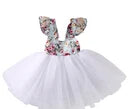 KMK - Floral Tulle Party Dress