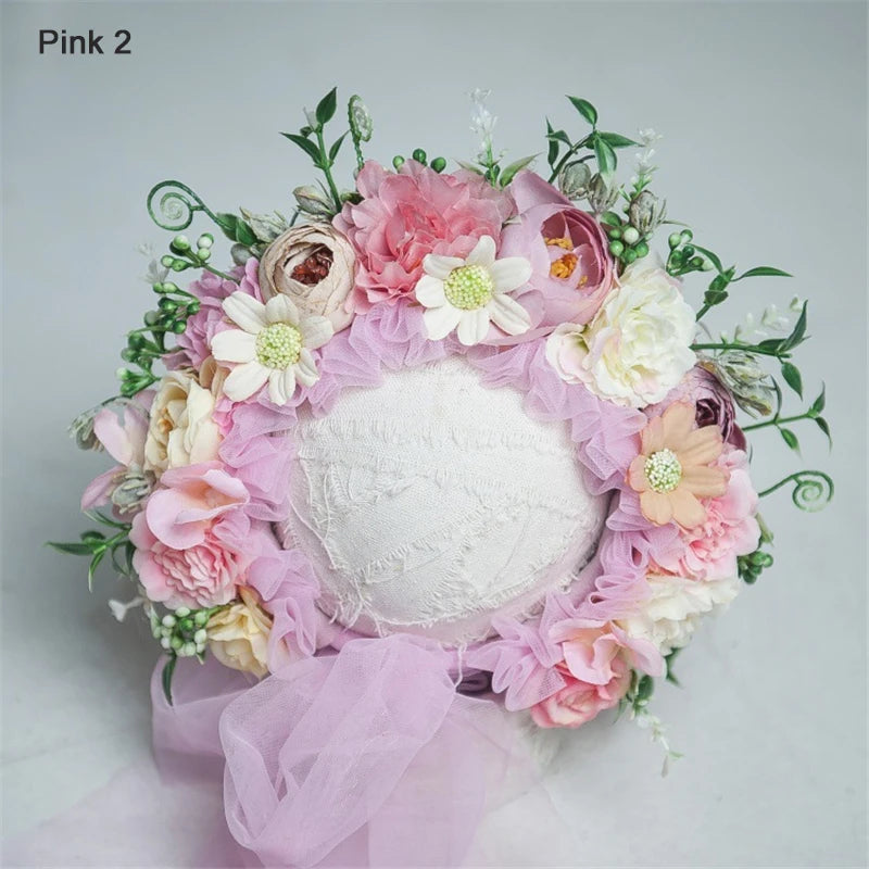 KMK - Flower Bonnet - 2 sizes